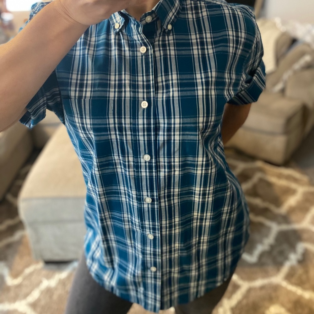 George short sleeve button down shirt